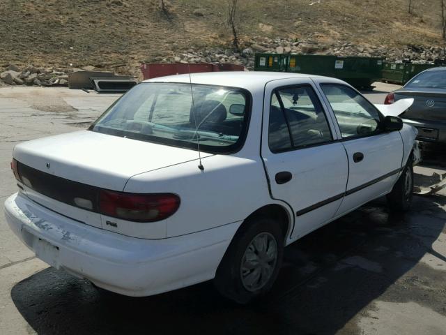 KNAFA125XV5313991 - 1997 KIA SEPHIA RS WHITE photo 4