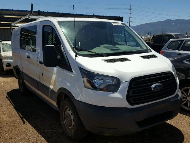 1FTNR1ZM6FKA10553 - 2015 FORD TRANSIT T- WHITE photo 1