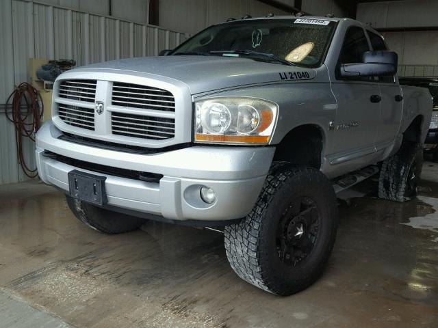 1D7KS28C96J135872 - 2006 DODGE RAM 2500 S SILVER photo 2