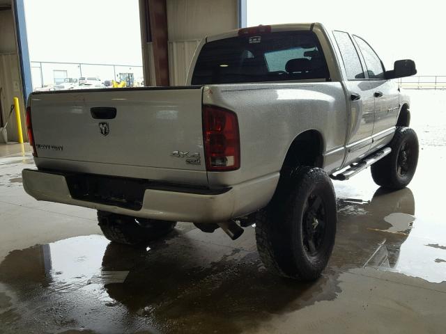 1D7KS28C96J135872 - 2006 DODGE RAM 2500 S SILVER photo 4