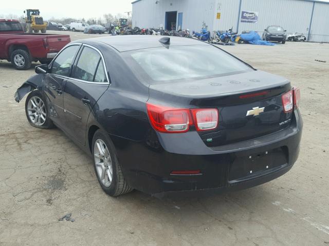 1G11C5SLXFF165455 - 2015 CHEVROLET MALIBU 1LT 黑色 照片 3