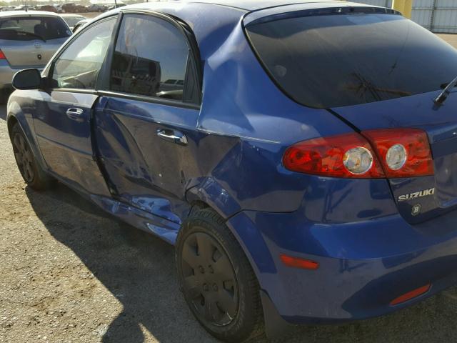 KL5JD66Z38K797593 - 2008 SUZUKI RENO BASE BLUE photo 10