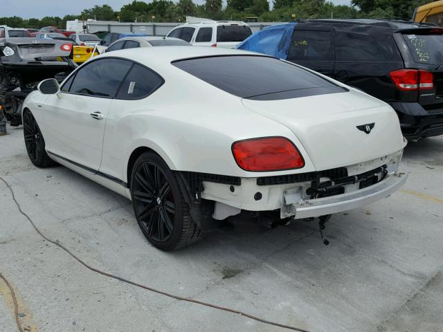 SCBFC7ZA0EC088921 - 2014 BENTLEY CONTINENTA WHITE photo 3