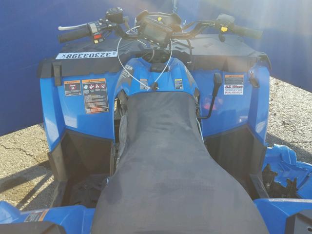4XASEE500JA106001 - 2018 POLARIS SPORTSMAN BLUE photo 5
