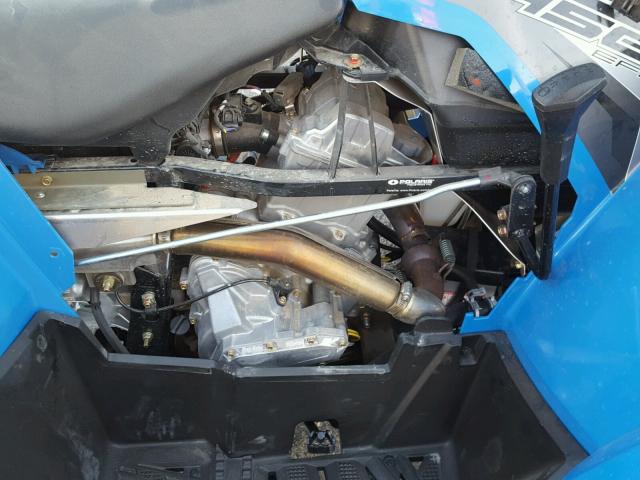 4XASEE500JA106001 - 2018 POLARIS SPORTSMAN BLUE photo 7