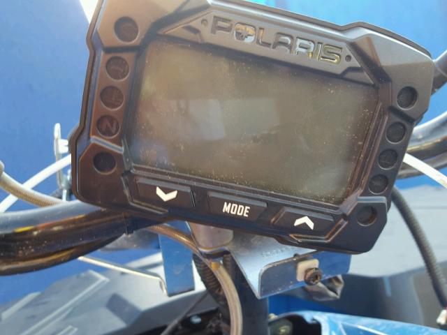 4XASEE500JA106001 - 2018 POLARIS SPORTSMAN BLUE photo 8