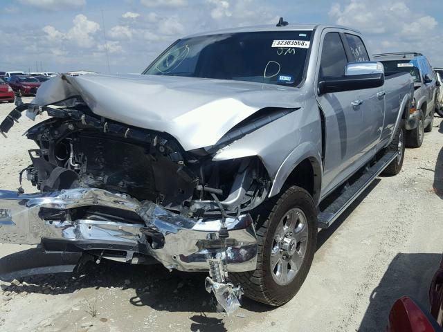 3C6UR5KL2GG387837 - 2016 RAM 2500 LARAM SILVER photo 2