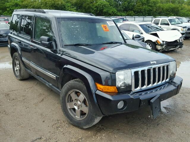 1J4RG4GK3AC132178 - 2010 JEEP COMMANDER BLACK photo 1