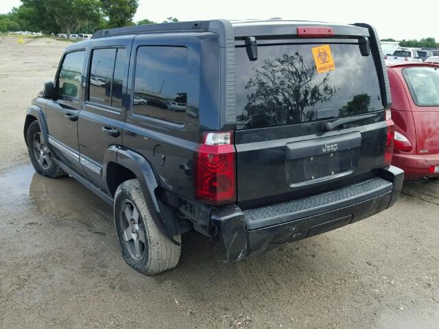 1J4RG4GK3AC132178 - 2010 JEEP COMMANDER BLACK photo 3