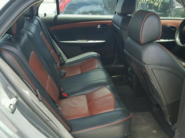 1G1ZK577784235722 - 2008 CHEVROLET MALIBU LTZ 灰色 照片 6