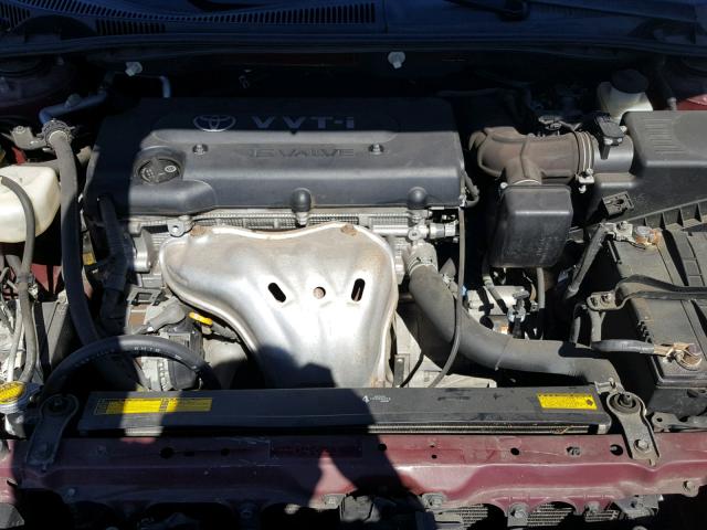 JTKDE167970156862 - 2007 TOYOTA SCION TC 勃艮第红 照片 7