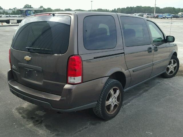 1GNDV231X8D139244 - 2008 CHEVROLET UPLANDER L TAN photo 4