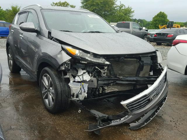 KNDPC3A64E7604515 - 2014 KIA SPORTAGE S GRAY photo 1