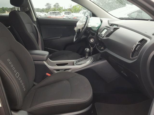 KNDPC3A64E7604515 - 2014 KIA SPORTAGE S GRAY photo 5