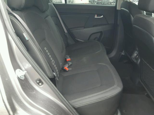 KNDPC3A64E7604515 - 2014 KIA SPORTAGE S GRAY photo 6