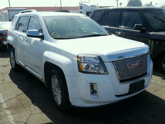 2GKALUEK6E6124127 - 2014 GMC TERRAIN DE WHITE photo 1