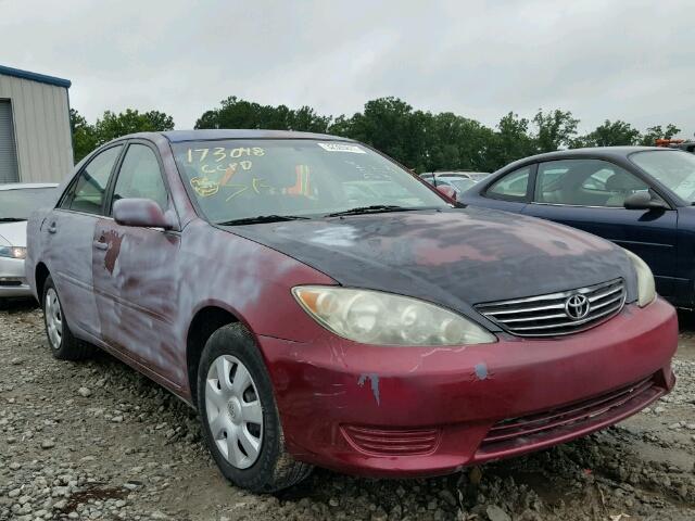 4T1BE32K46U159403 - 2006 TOYOTA CAMRY LE BURGUNDY photo 1