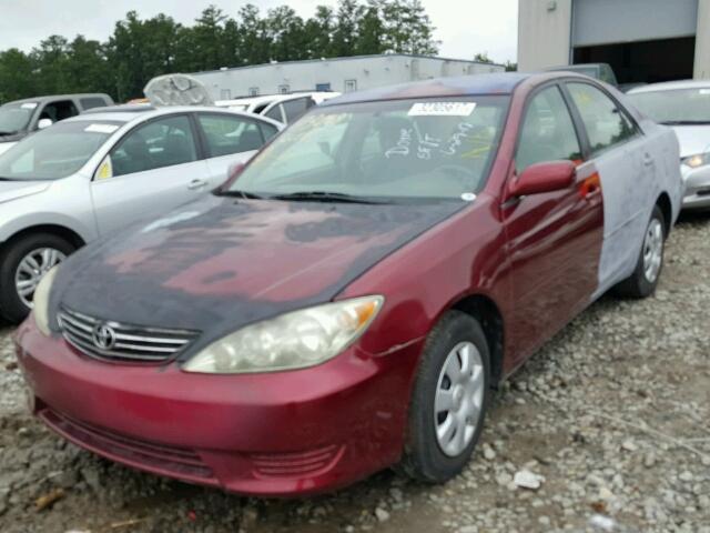 4T1BE32K46U159403 - 2006 TOYOTA CAMRY LE BURGUNDY photo 2