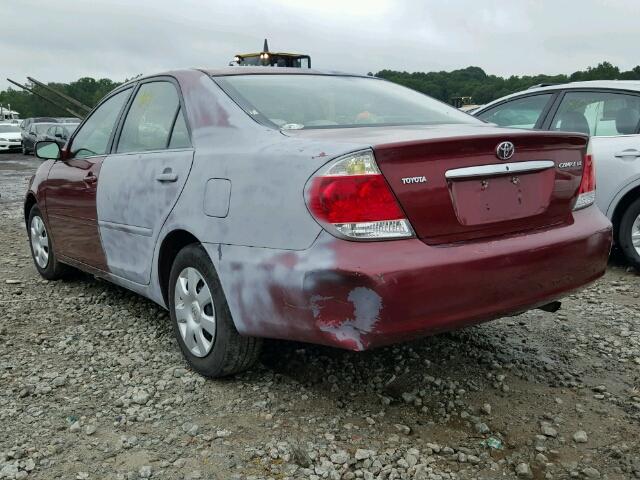 4T1BE32K46U159403 - 2006 TOYOTA CAMRY LE BURGUNDY photo 3