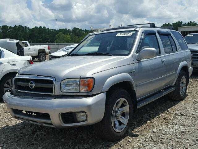 JN8DR09Y84W901253 - 2004 NISSAN PATHFINDER GRAY photo 2