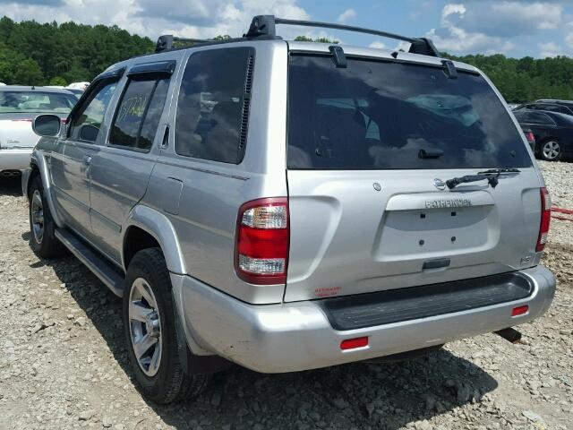 JN8DR09Y84W901253 - 2004 NISSAN PATHFINDER GRAY photo 3