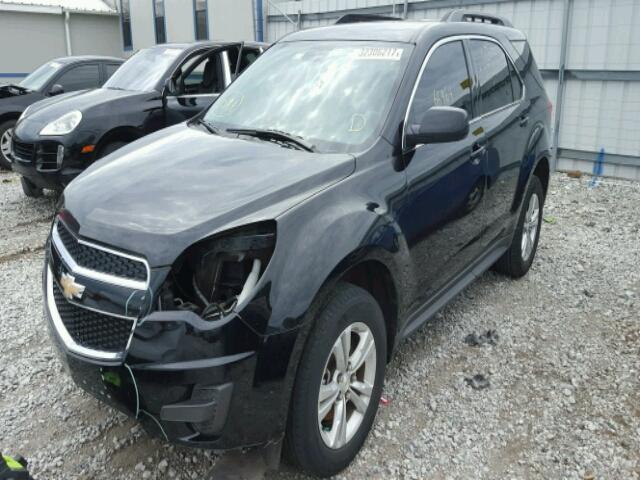 2GNALBEK6E6289361 - 2014 CHEVROLET EQUINOX LT BLACK photo 2