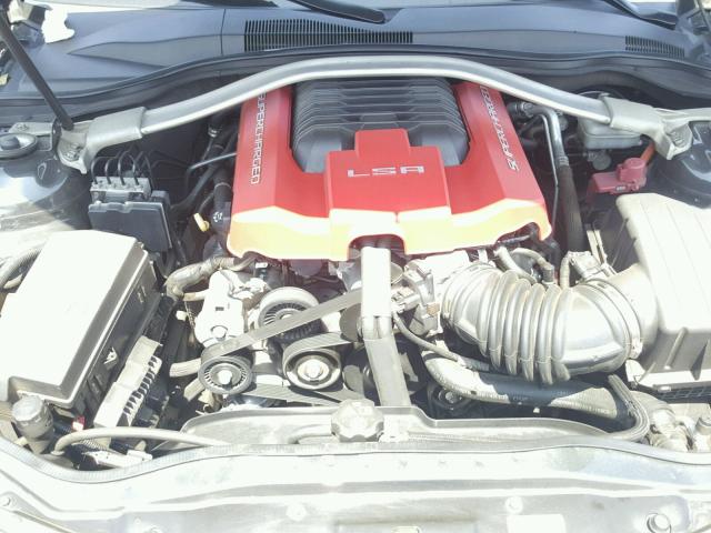 2G1FZ1EP7E9800053 - 2014 CHEVROLET CAMARO ZL1 灰色 照片 7