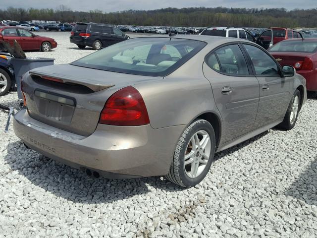 2G2WR554161268839 - 2006 PONTIAC GRAND PRIX GOLD photo 4