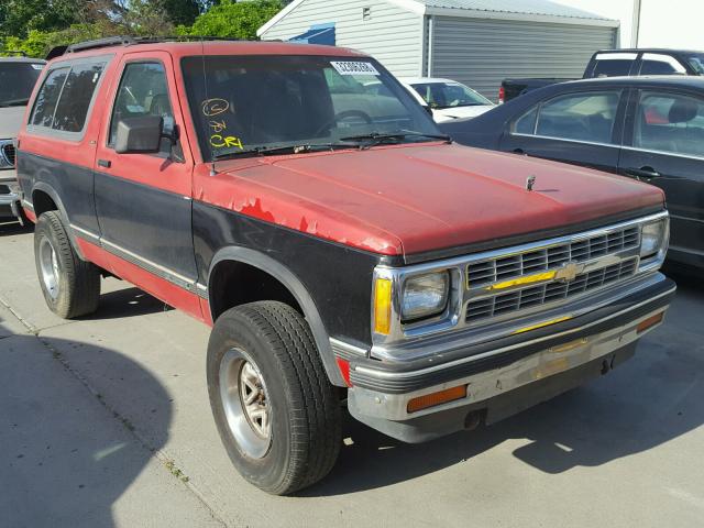 1GNCT18Z8M8179917 - 1991 CHEVROLET BLAZER S10 TWO TONE photo 1