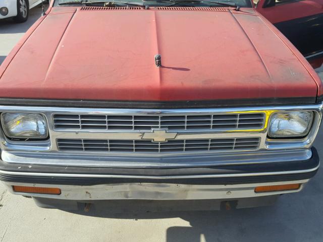 1GNCT18Z8M8179917 - 1991 CHEVROLET BLAZER S10 TWO TONE photo 7