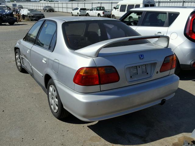 2HGEJ6611YH602310 - 2000 HONDA CIVIC BASE SILVER photo 3