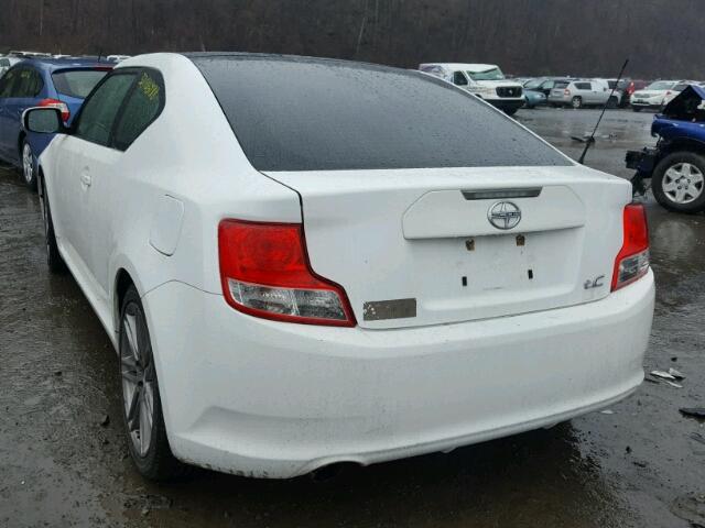 JTKJF5C77B3010964 - 2011 TOYOTA SCION TC 白色 照片 3