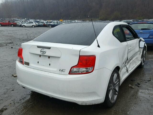 JTKJF5C77B3010964 - 2011 TOYOTA SCION TC 白色 照片 4