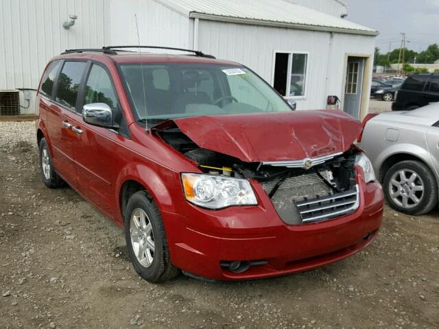 2A8HR54P28R103668 - 2008 CHRYSLER TOWN & COU RED photo 1