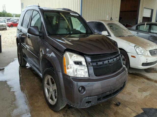 2CNDL63FX76045343 - 2007 CHEVROLET EQUINOX LT GRAY photo 1