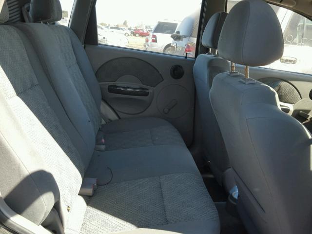 KL1TD62625B383271 - 2005 CHEVROLET AVEO BASE Qara foto 6