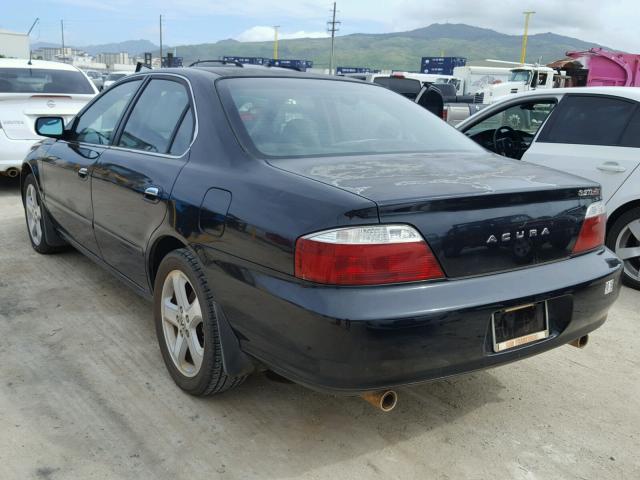 19UUA56892A003941 - 2002 ACURA 3.2TL TYPE BLACK photo 3