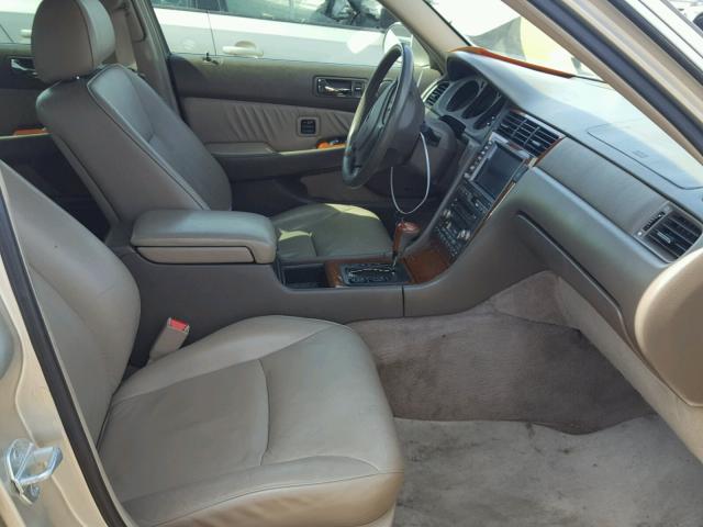 JH4KA96674C007598 - 2004 ACURA 3.5RL TAN photo 5