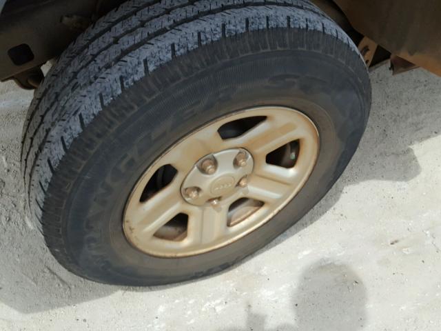 1C4AJWAG1DL588172 - 2013 JEEP WRANGLER S RED photo 9