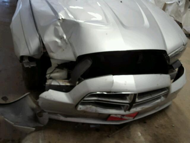 2C3CDXBGXCH276033 - 2012 DODGE CHARGER SILVER photo 9