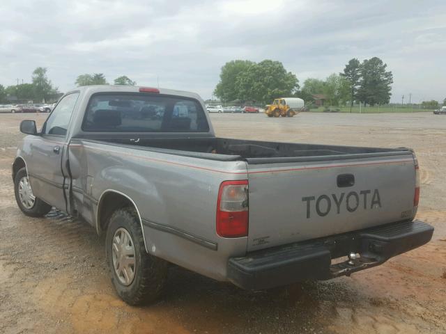 JT4UD10D0S0007564 - 1995 TOYOTA T100 GRAY photo 3