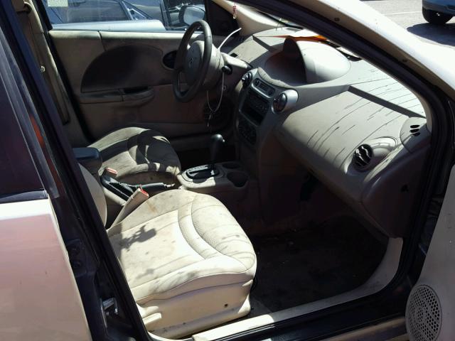 1G8AJ52F24Z207436 - 2004 SATURN ION LEVEL GOLD photo 5
