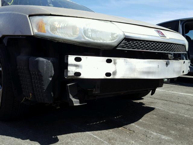 1G8AJ52F24Z207436 - 2004 SATURN ION LEVEL GOLD photo 9