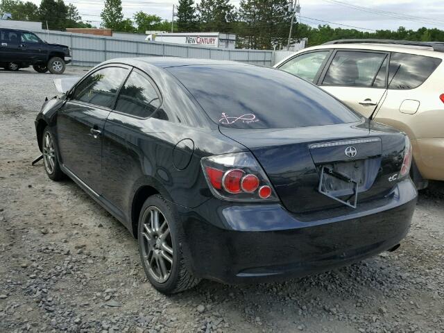 JTKDE3B78A0320692 - 2010 TOYOTA SCION TC BLACK photo 3