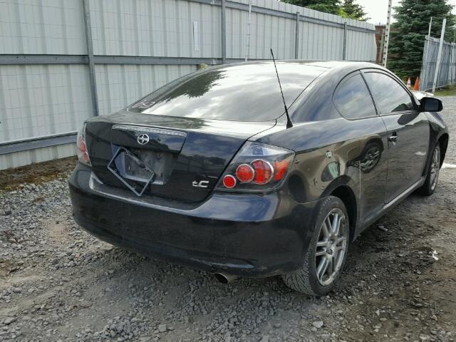 JTKDE3B78A0320692 - 2010 TOYOTA SCION TC BLACK photo 4