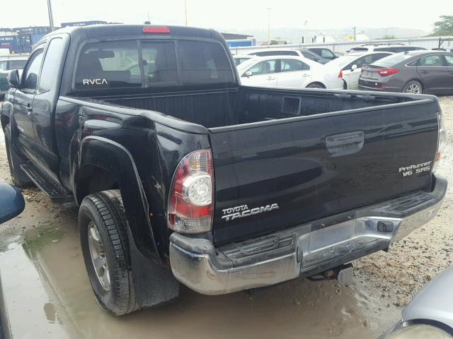 5TETU62N09Z669007 - 2009 TOYOTA TACOMA PRE BLACK photo 3