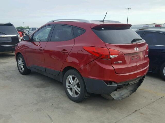 KM8JU3AC7DU601502 - 2013 HYUNDAI TUCSON GLS RED photo 3