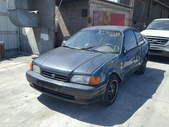 JT2EL56D7S0050149 - 1995 TOYOTA TERCEL DX GREEN photo 2