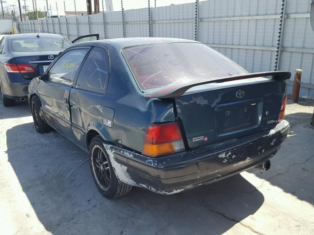 JT2EL56D7S0050149 - 1995 TOYOTA TERCEL DX GREEN photo 3