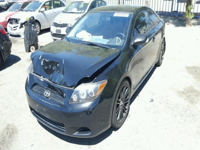JTKDE167690301469 - 2009 TOYOTA SCION TC BLACK photo 2